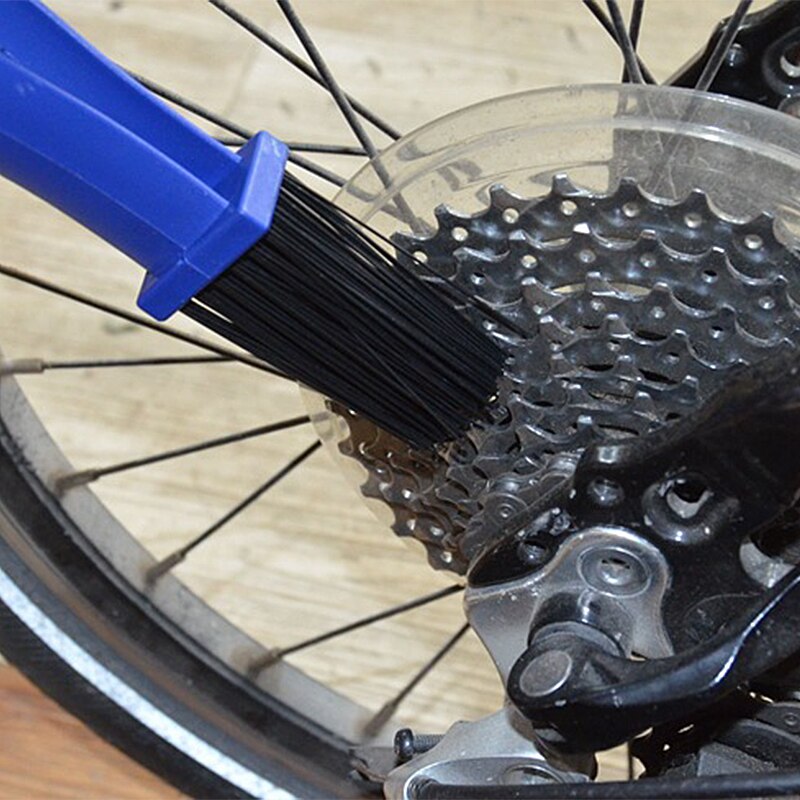 Limpiador de cadena de bicicleta portátil, cepillos para bicicleta, herramienta de lavado, Kit de limpieza para ciclismo de montaña, accesorios para exteriores