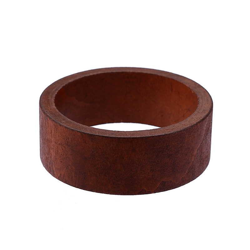 Yuluch afrikanske etniske smykker tilbehør håndlaget tre indre diameter 70mm armringer for kvinner fest