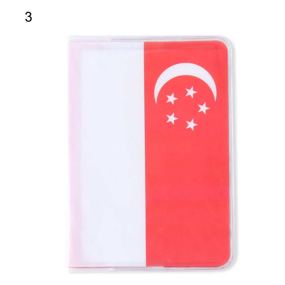 1Pc Passport Cover Card ID Holders Women Men Travel PVC Document Folder Passport Package Eiffel Tower Passport Holders: 3