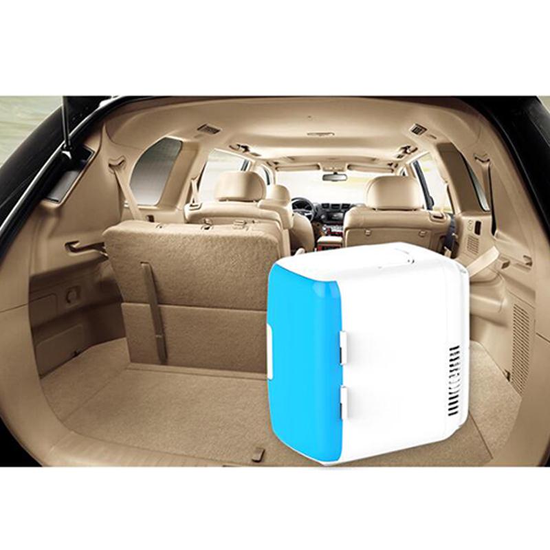 Nevera portátil de 8L para coche, máquina de calentamiento, nevera, Mini congelador, 12V, plástico ABS, ahorro de energía, nevera extraíble