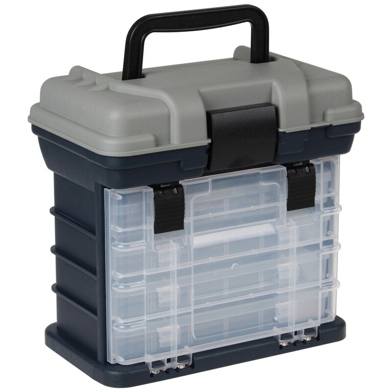 27*17*26cm 5 Layer PP+ABS Big Fishing Tackle Box Plastic Handle Fishing Box Carp Fishing Tools Fishing Accessories: Default Title