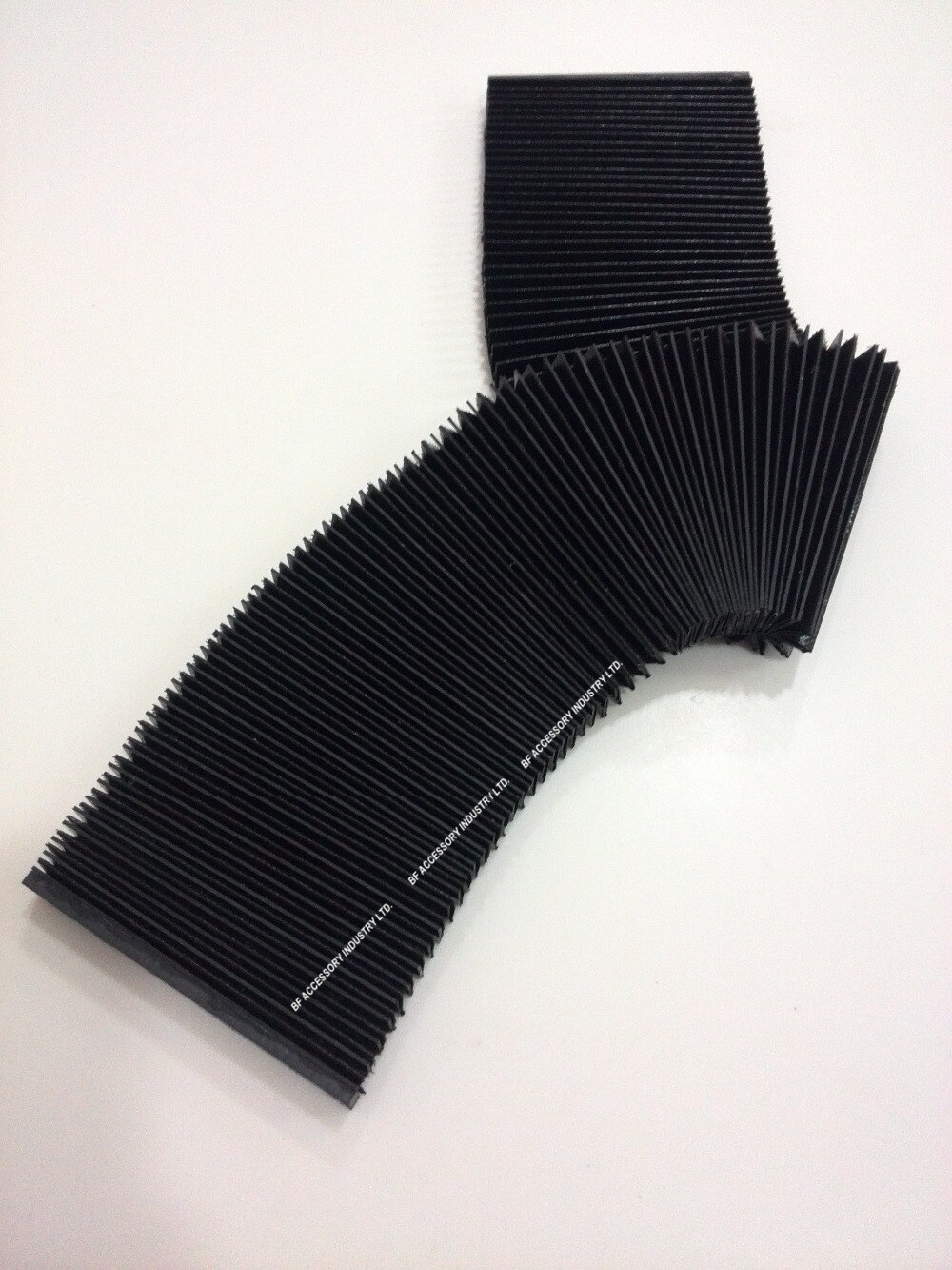 Cubiertas protectoras de fuelle tipo acordeón Flexible para máquina cnc-W = 80mm H = 10mm L = 1000mm