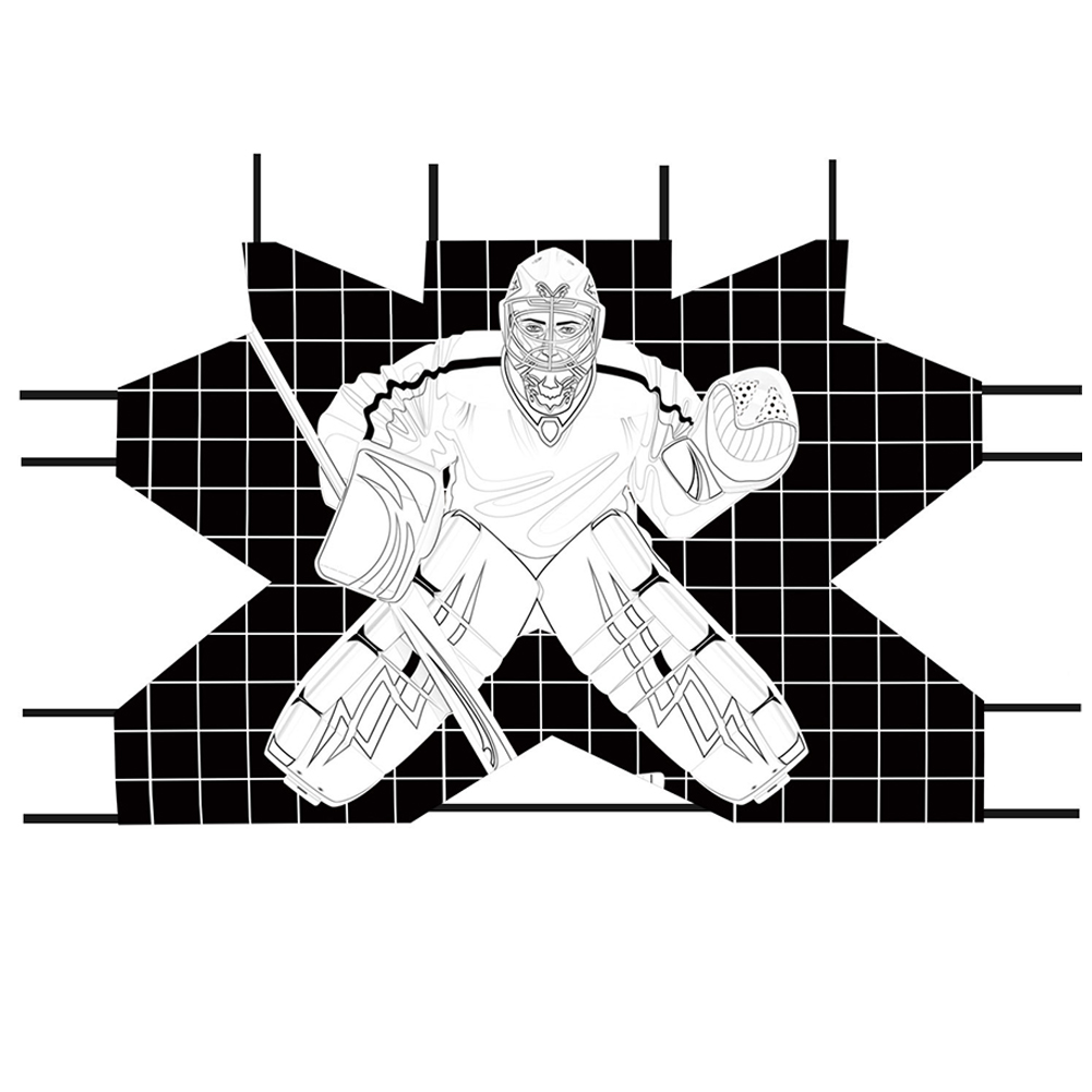 Hockey Goalie Shooting Target Street Hockey Net Goalie Target Hockey Net Training Target for Practicing Shooting Accuracy: black