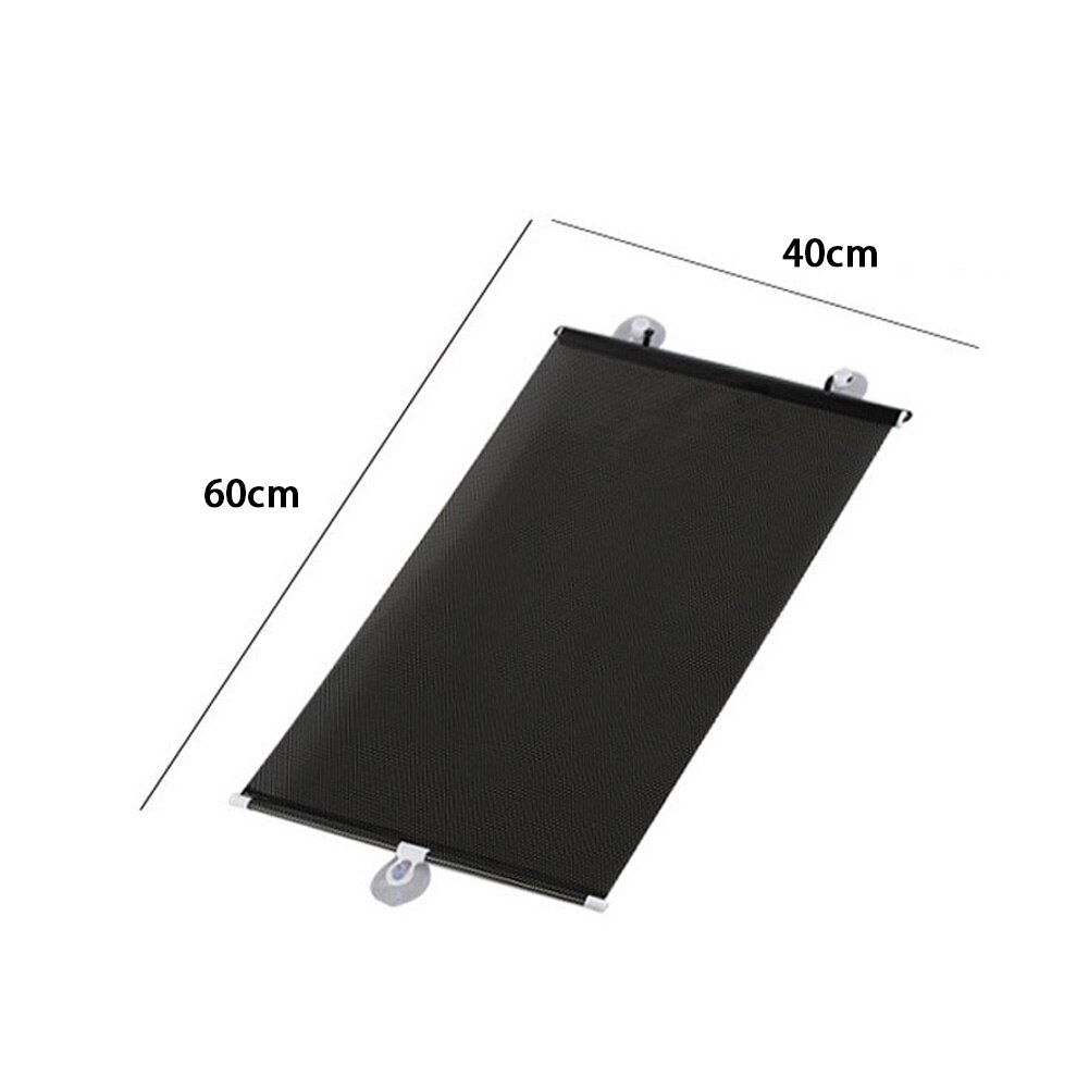 Universal Roller Blinds Suction Cup Sunshade Blackout Curtain Car Bedroom Kitchen Office Window Sun-shading Curtains Nail-free