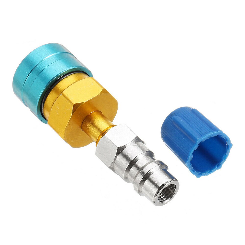 Adapter Quick Fitting Coupler R1234YF Low Side Coupler To R134a Coupler Adapters Car Accessory Car Air-conditioning Fitting