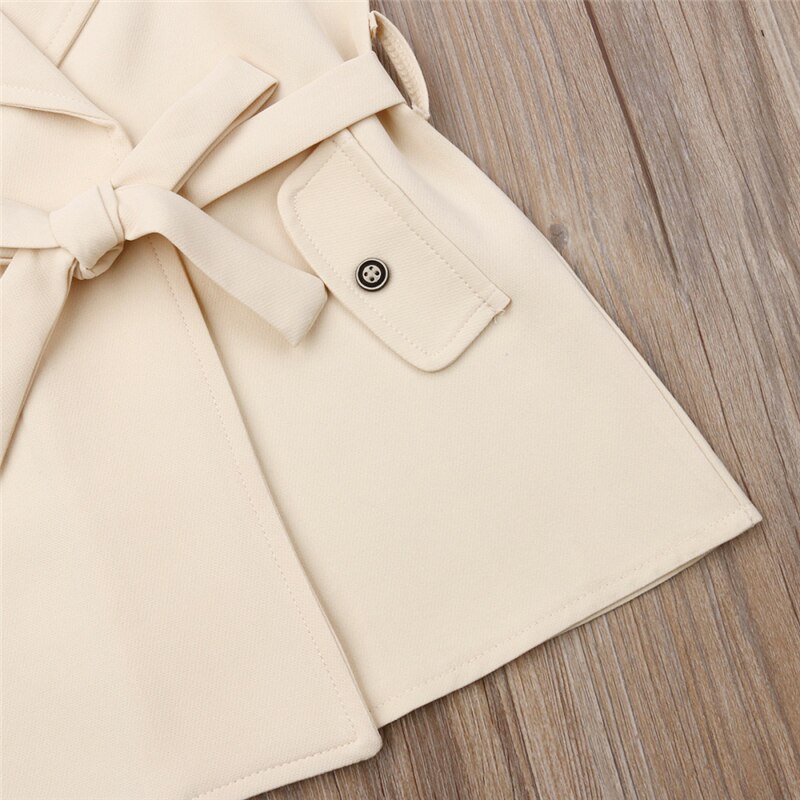 Kids Baby Meisjes Trenchcoat Winter Jas Windjack Bovenkleding Kleding Peuter