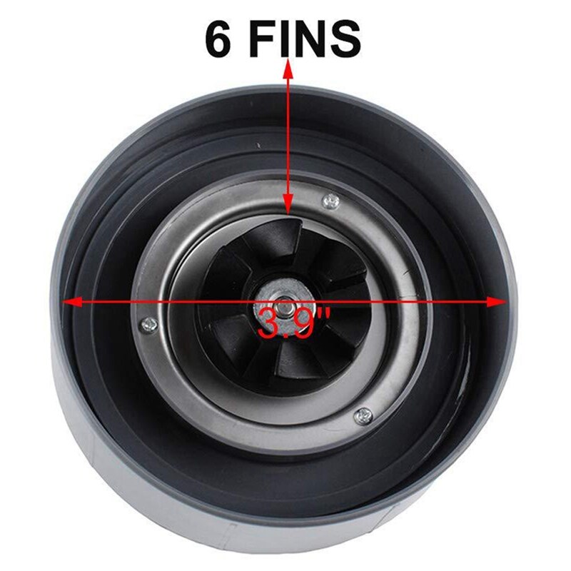 Blade Rubber Gears and Motor Base Top Gears Stainless Steel Cross Blade Replacement Parts for Nutribullet 600W/900W