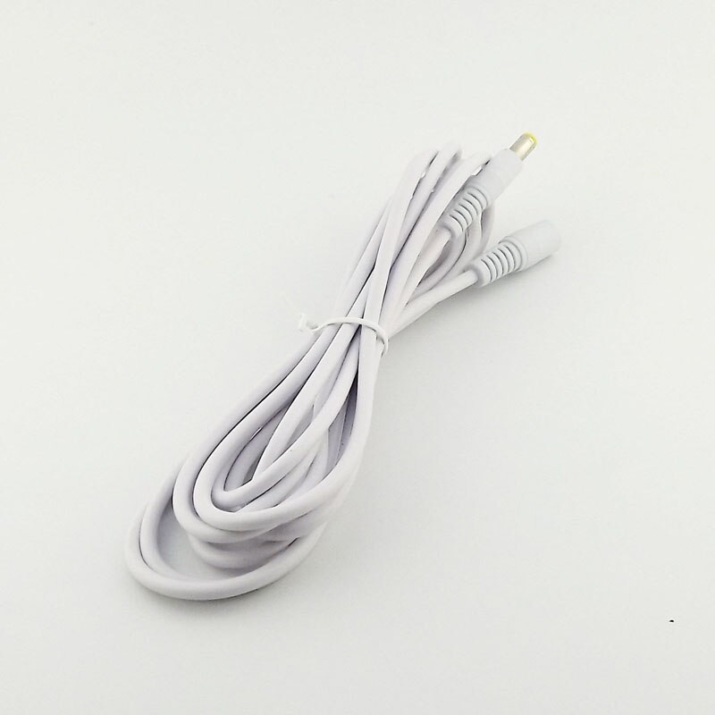 3M DC Power CCTV 5.5mm x 2.5mm Female To Male Plug Adapter Extension Cable: Default Title