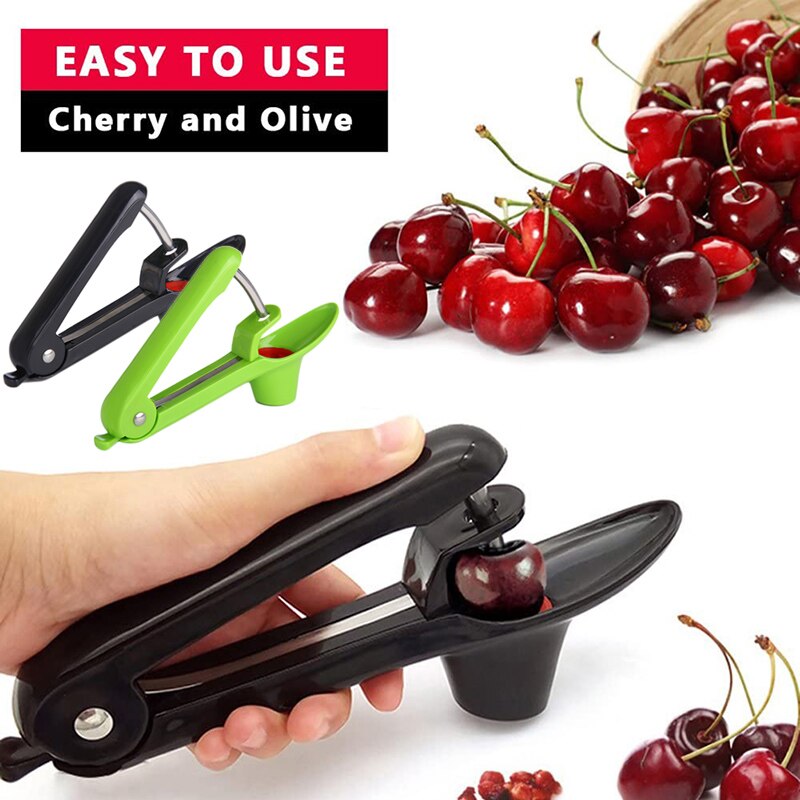 Cherry Olive Pitter Tool Remover Core Remove Tool Fruit Kitchen Handheld Gadget QJS Shop