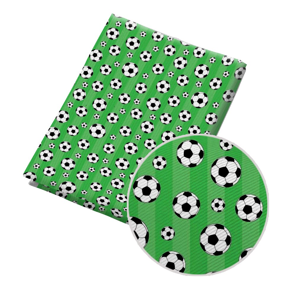 Twill Printed Sports Football Pattern DIY Twill Fabric Kids Sewing Patchwork Cloth Sheet 50*145cm: PL1098
