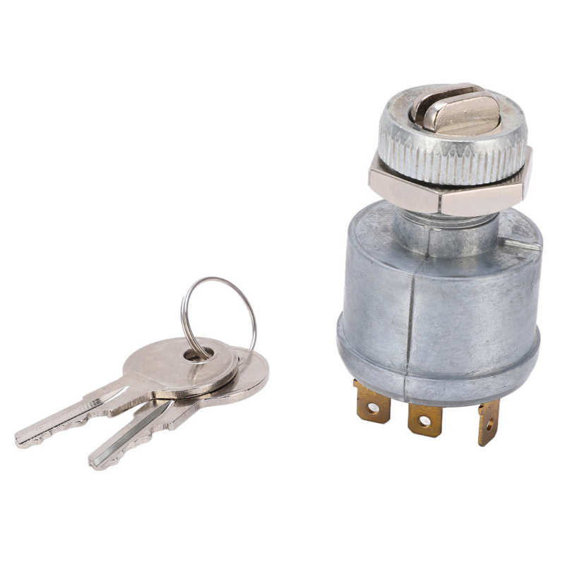 Interrupteur de démarrage d'allumage en métal, Installation facile, Durable et robuste pour voiture de Club, 33639G01