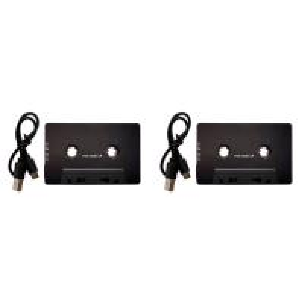 Cassette Adapter Bluetooth-compatibele Aux Stereo Auto Universele Car Audio Cassette Tape Aux Stereo Adapter voor MP3 Speler: Rood