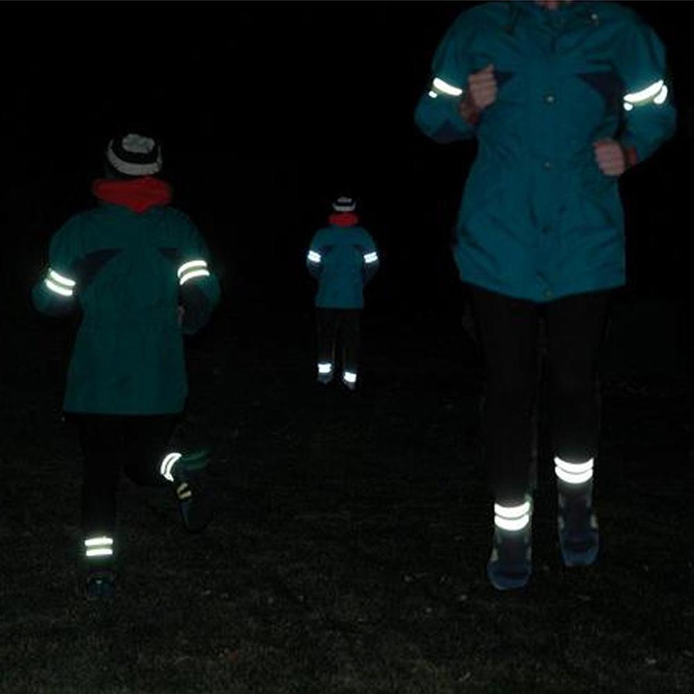 2 stk elastisk refleksarmbånd sportsrefleksarmbånd armbånd håndbandasje sikkerhet nattrefleksbånd jogging gange