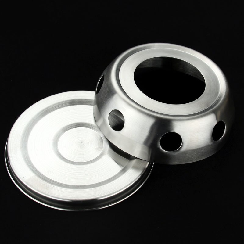 Edelstahl Teekanne Untersetzer Alkohol Kerze Heizung Kaffee Milch Warme Herde Tee-einstellen Tee Topf Halfter Regal Basis Teegeschirr Tee Hersteller