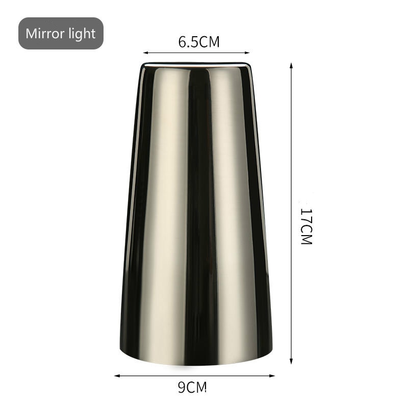 Jarra para batidos de leche, vaso Boston Hall de 820ml, fabricación de cóctel americano, barra de Metal de vidrio, herramienta de Bar de oro rosa