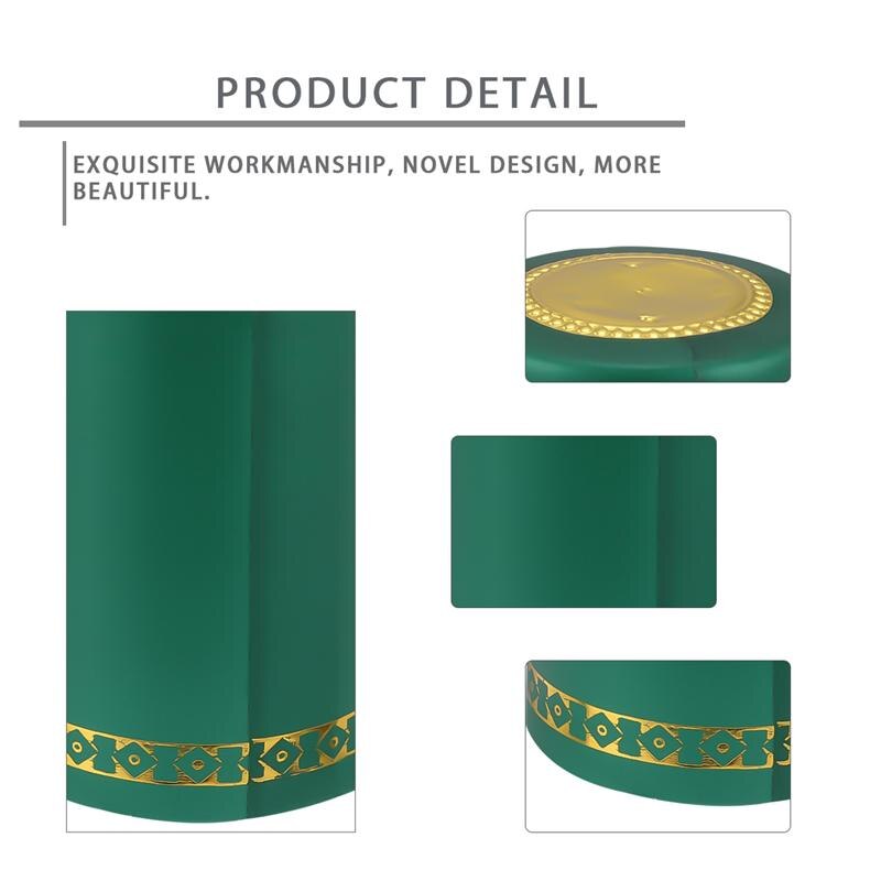 Tapón termorretráctil para botella de vino, tapón retráctil para botella de vino tinto de 33mm, accesorios de , 100 Uds.