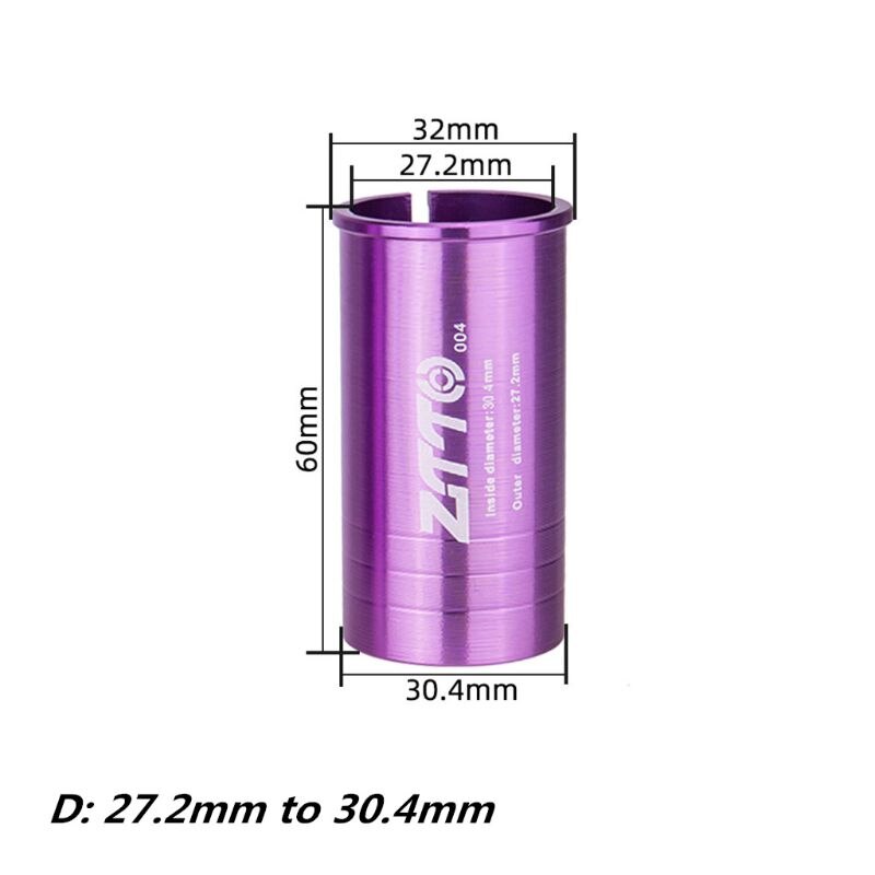 Aluminum Alloy Bicycle Seatpost Sleeve Convert Seat Post Tube Conversion Adapter MTB Road Bike Cycling Accessories