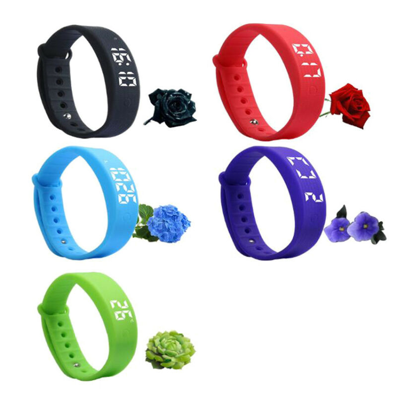 W5S Smart Bracelet LED Watch Sleeping Pedometer Vibration Sports Smart Bracelet Smart Wristband For Student Kids