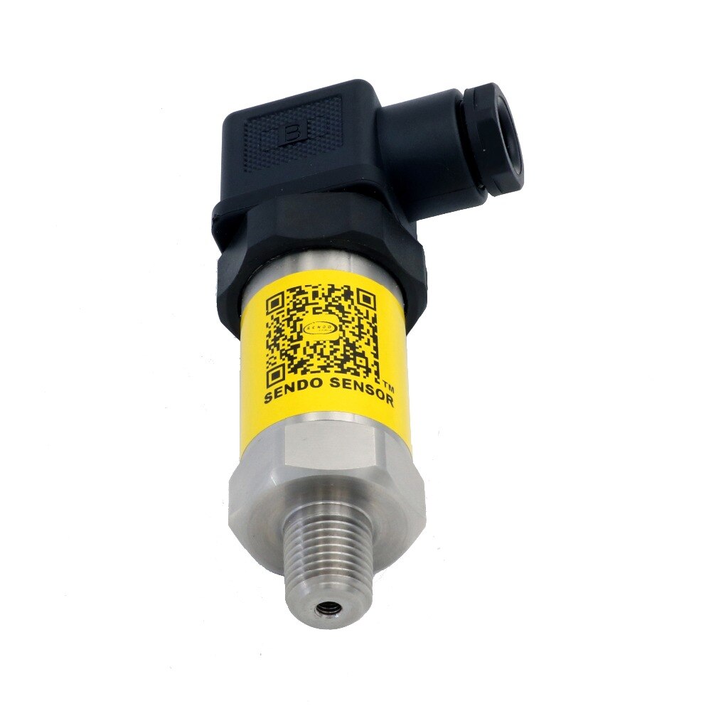 pressure sensor transmitter 0 to 5V, pressure 100psi gauge, 12 to 30 vdc, 24v supply, 1/4 in npt male connection, cost effective