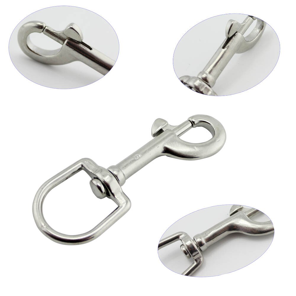 Round Eye Swivel Bolt Snap Hook