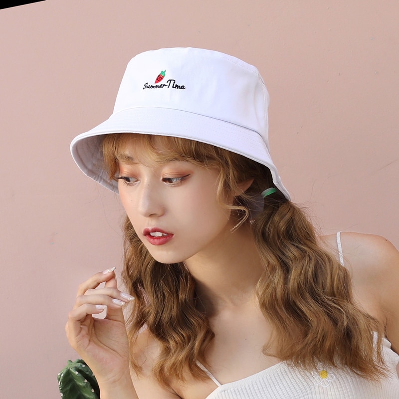 Emmerhoeden dames studenten kawaii casual plat print meisje all-match hoog trendy dagelijks hoed dames vrouwelijk chic