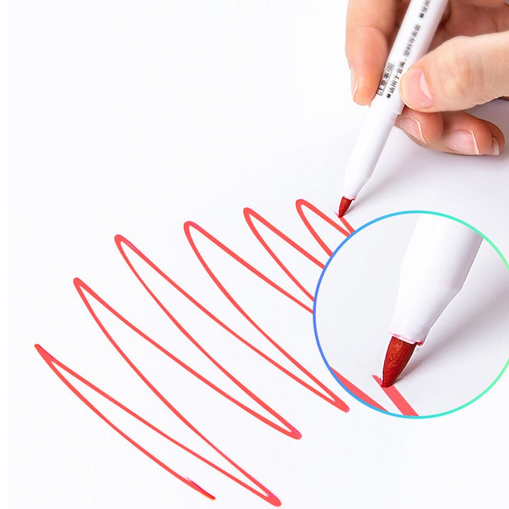 Jeu de stylos marqueurs effaçables pour tableau blanc, 12 couleurs, tableau blanc en verre, stylo d'écriture, dessin pour enfants, fournitures scolaires, de bureau, de réunion