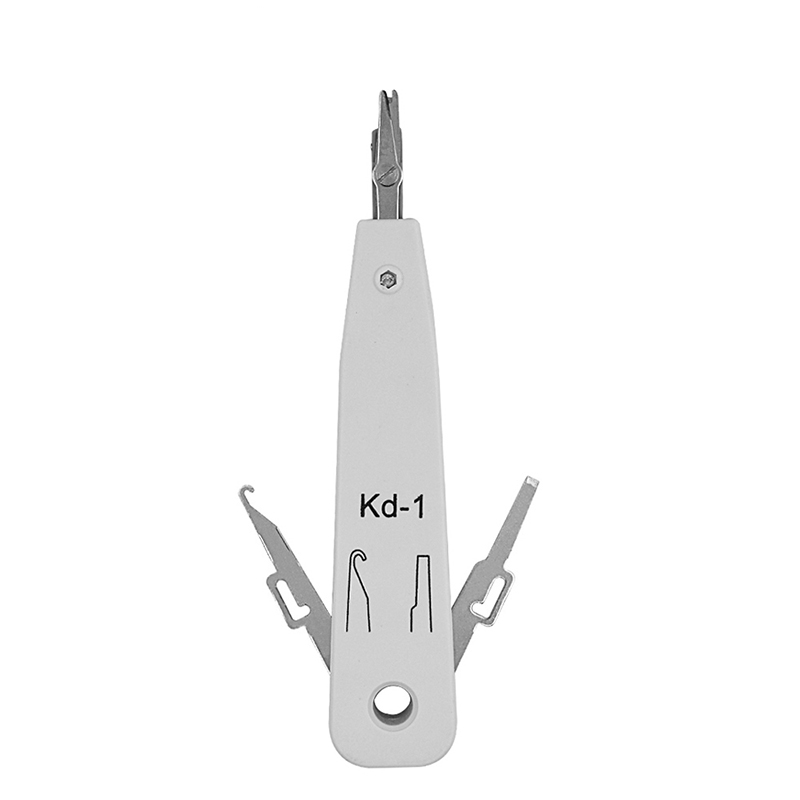 OULLX Wire Stripping Strippe RJ11 RJ45 Telecom Phone Wire Cable Punch Down Network Tool Kit crimping tool Krone Lsa-plus KD-1