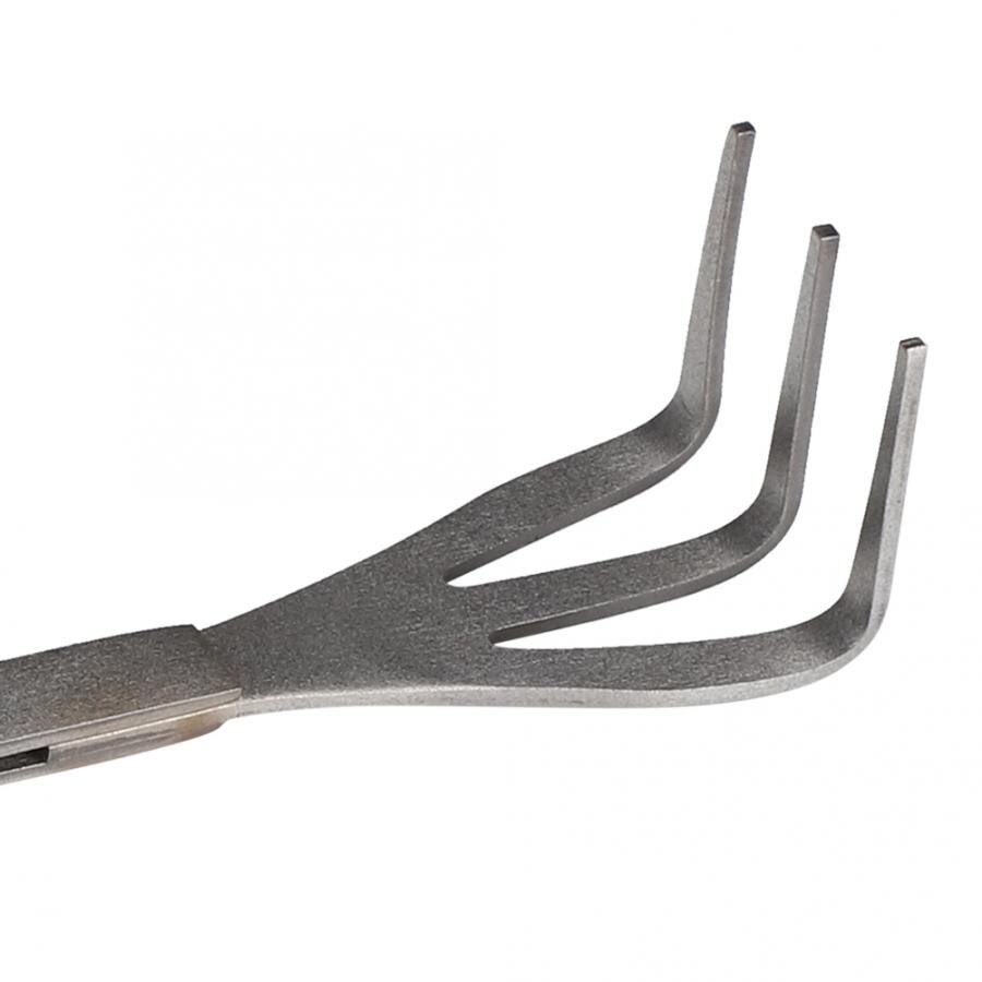 2 In 1 Rvs Bonsai Tuinieren Tool Wortel Hark Pincet Wortel Pincet