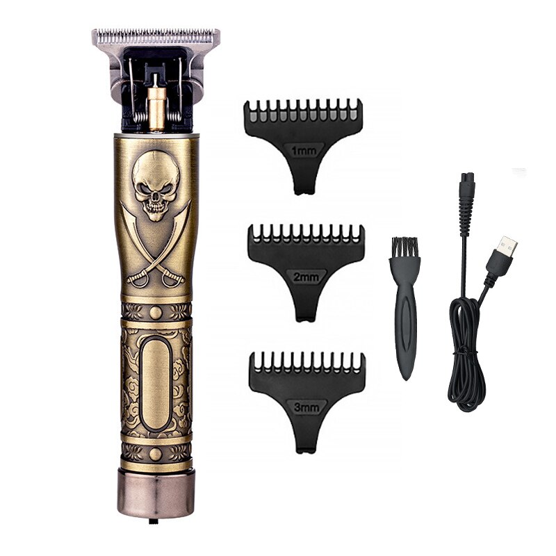 Electric Hair Clipper Clipper USB Hair Clipper Mens Hair Trimmer Shaving Machine Barber Hair Shaving Machine: 2