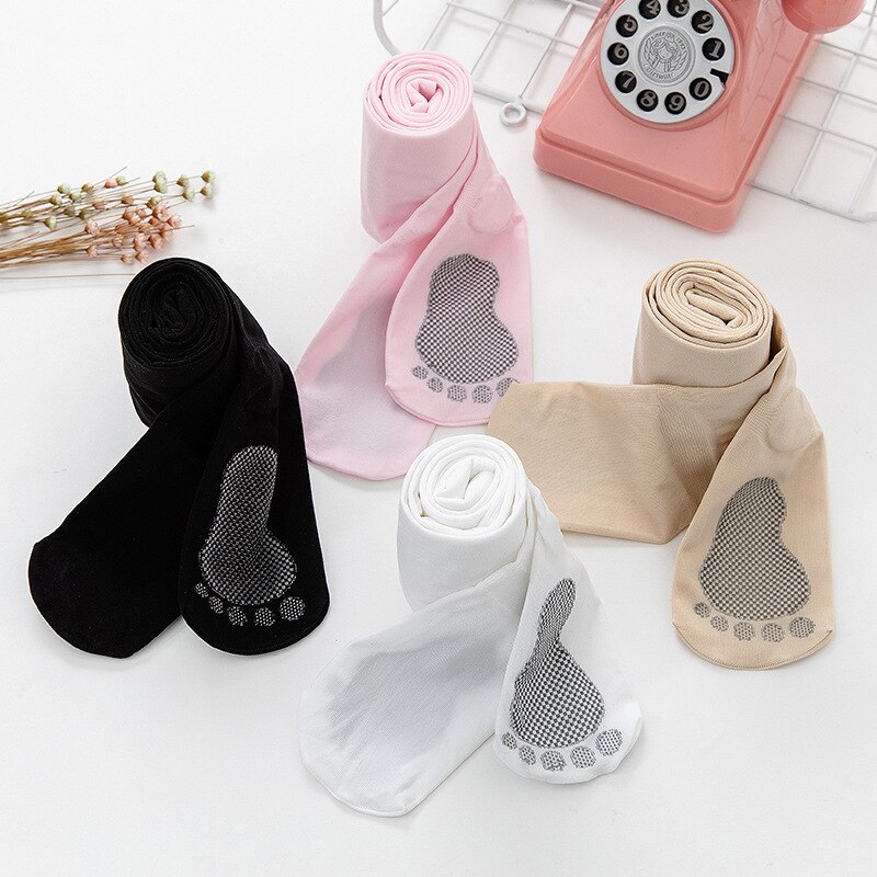 10 stuks zachte fluwelen lente herfst effen kleur ruitpatroon danssokken kous 4-12 jaar meisje panty danssokken