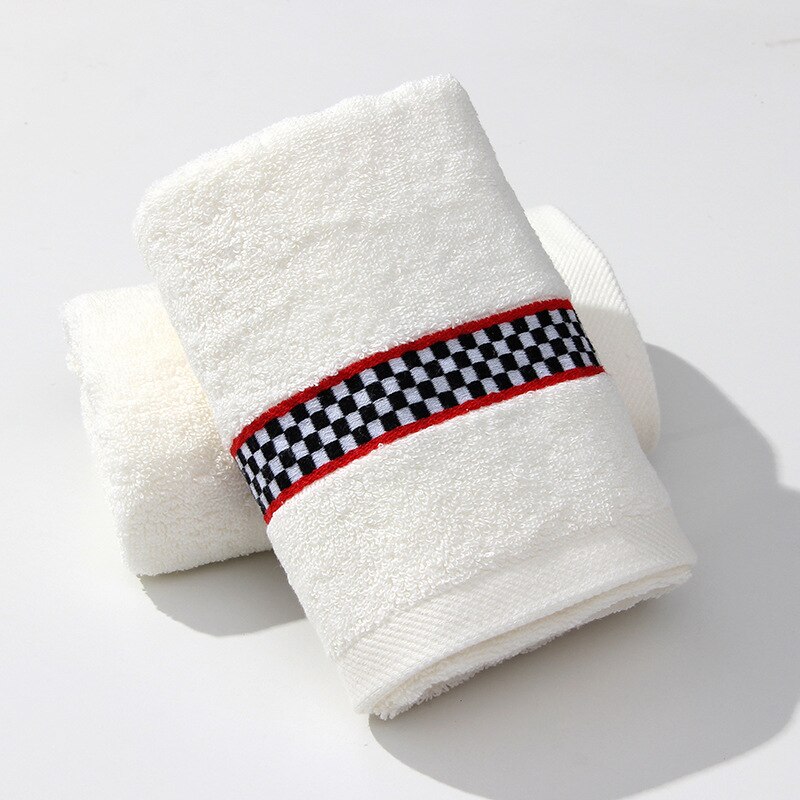 Cotton Horizontal Bar Towel Lovers Face Towel Household Soft Water Absorbent Adult Lovely Bath Towel Towels Bathroom Microfiber: 6