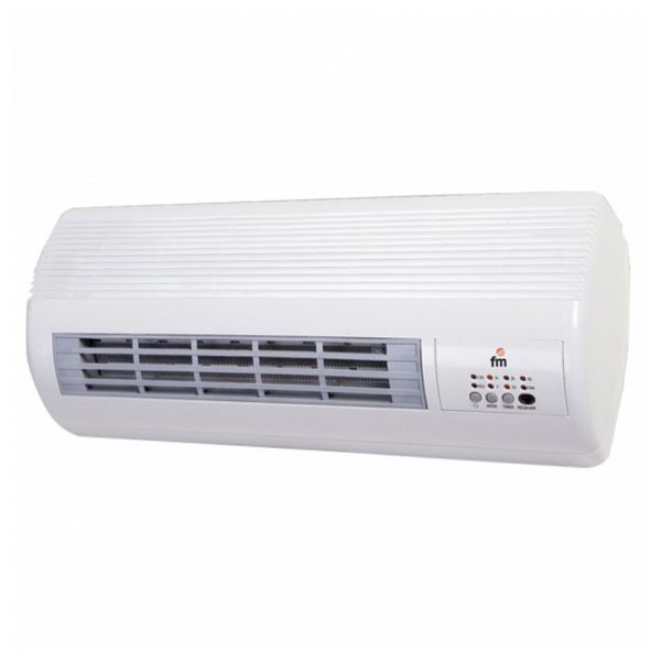 Calefactor Split Cerámico de Pared Grupo FM TS2001 2000W Blanco