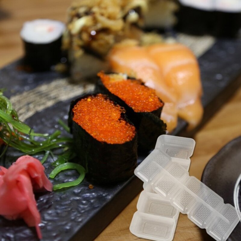 5 ruller sushi maker sushi skimmel japan nigiri sushi skimmel ris kugle non stick presse opbevaringsboks ris form bento værktøjer