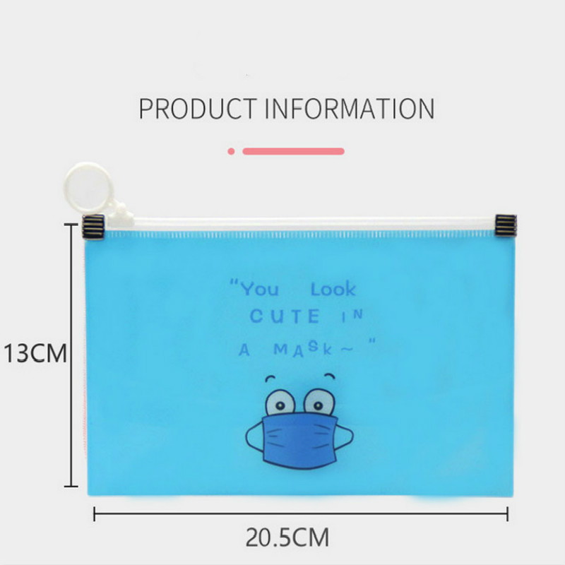 Bolsa portátil para guardar mascarillas, caja de almacenamiento de máscaras faciales, a la , 8 unidades