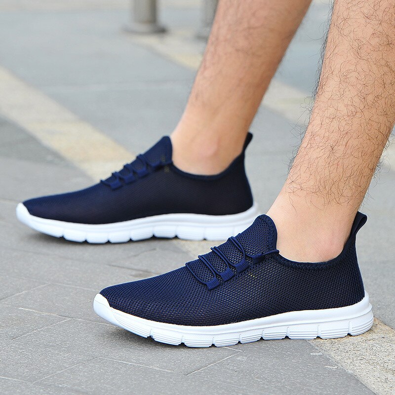 Billige herresko fritidssko herresko menn joggesko pustende sko menn joggesko zapatillas hombre stor størrelse 38-46