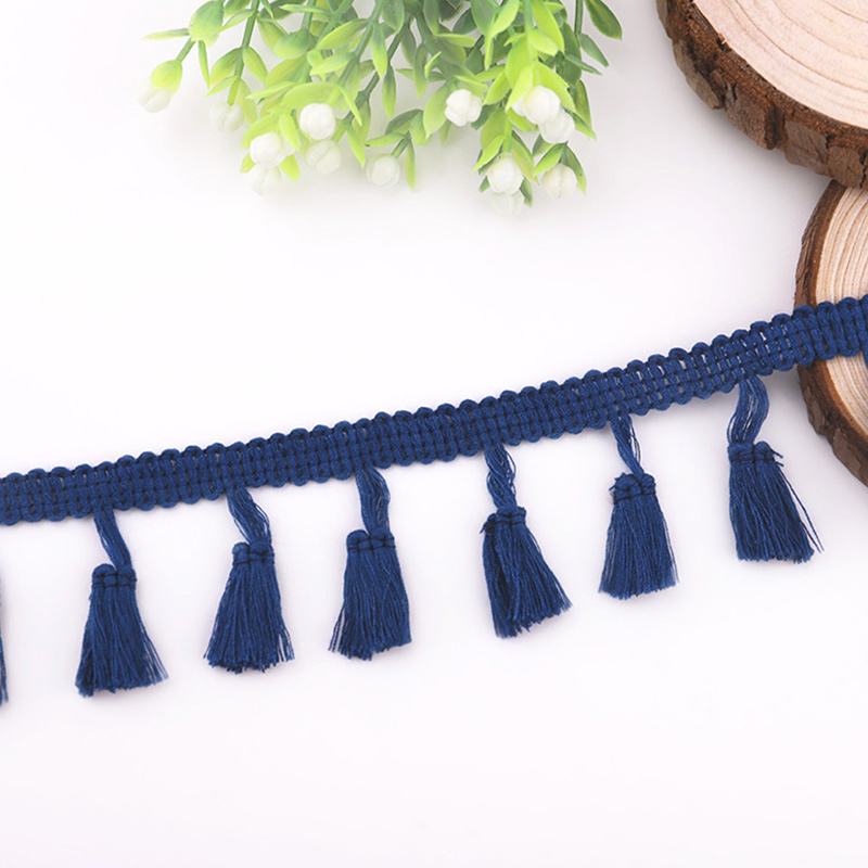 10 Meter Kwastje Kant Lint Diy Handgemaakte Ambachtelijke Accessoires Franje Katoenen Kanten Rand Lint Naaien Jurk Kledingstuk Gordijn: Antique Copper