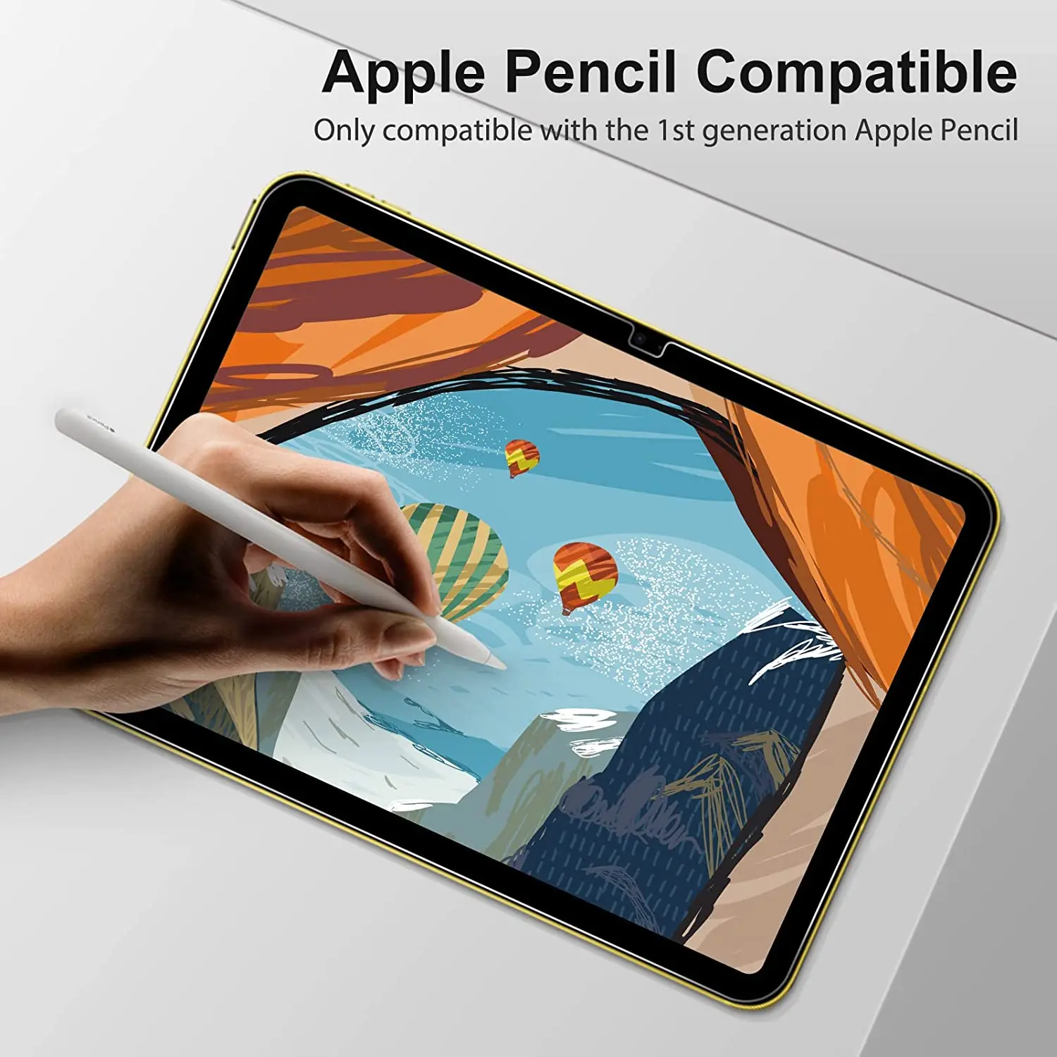 For ipad 10th gen 10.9 tommers herdet glass skjermbeskytter ipad 11 a16 nettbrett ripebestandig klar beskyttelsesfilm