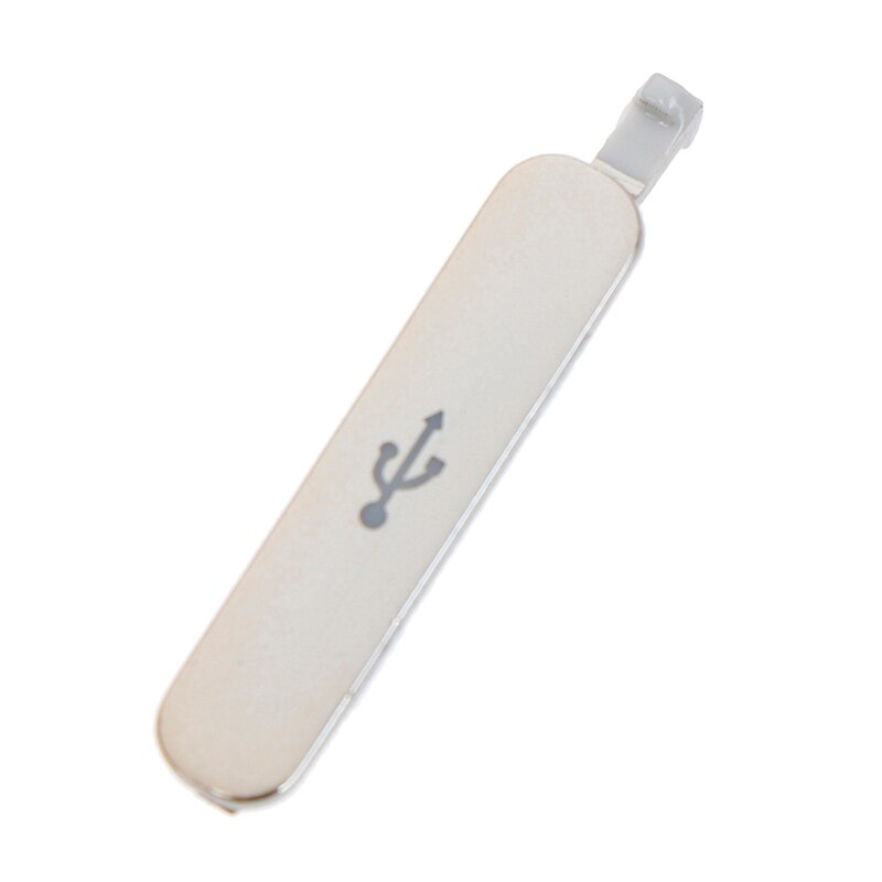 2 piezas de tapa de puerto de carga USB para Samsung Galaxy S5 puerto de carga enchufe de polvo teléfono móvil enchufe a prueba de polvo reemplazo
