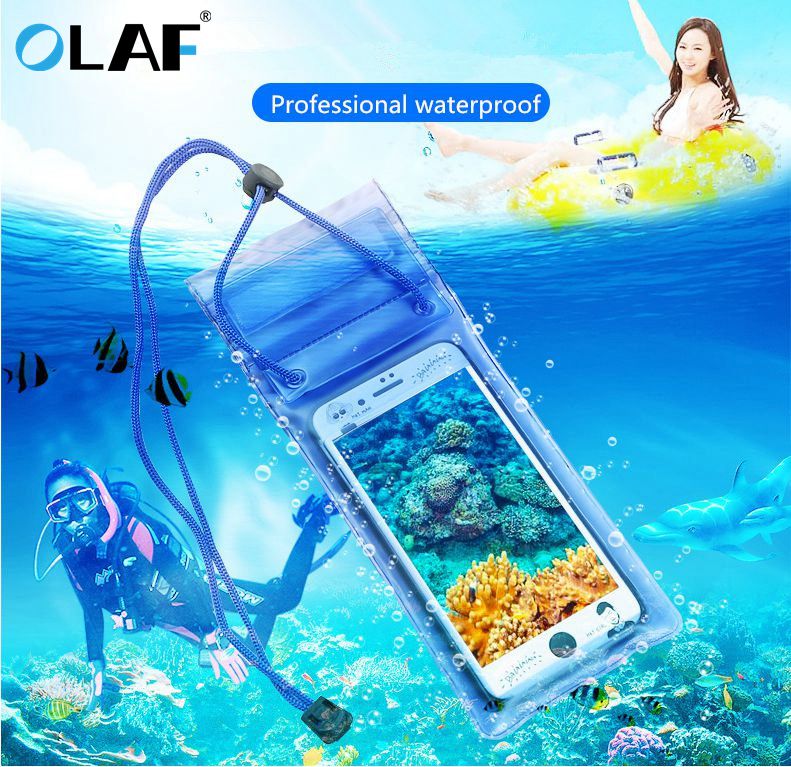 Olaf Universelle Wasserdichte tasche Für iphone X 7 8 6 6s Plus 5 5s se praktisch Beutel schwimmen Wasserdicht Fällen für Samsung xiaimi