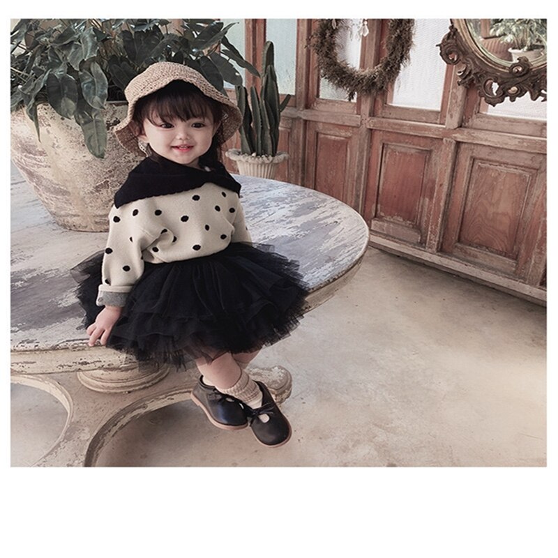 bébé filles Tutu jupe moelleuse princesse Ballet danse Tutu maille jupe enfants gâteau jupe mignon filles vêtements
