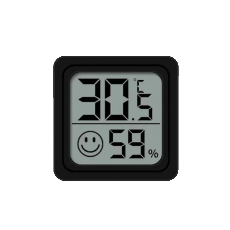 Xiaomi Mini LCD Digitale Thermometer Hygrometer Binnenkamertemperatuur-vochtigheidsmeter Sensormeter Weerstation 4-delige set: Oranje