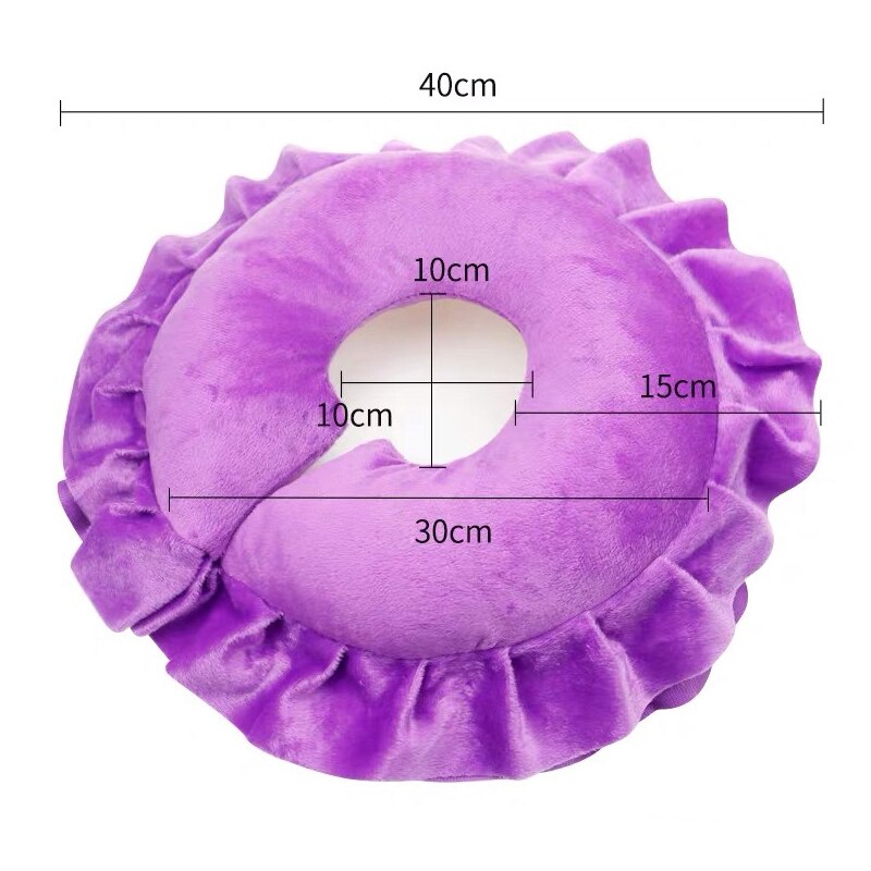 Facial Massage Sleeping Pillow for Beauty Salon Massage Tool Beauty Spa Bed with Hole Pillow-ABUX
