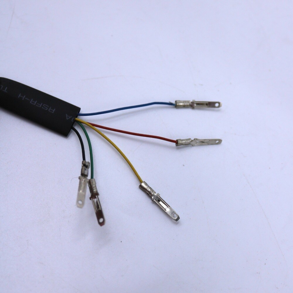 250-350W Motor wires/cable for brushless DC motor (3*1.5mm motor phase+5pcs hall sensor wires)