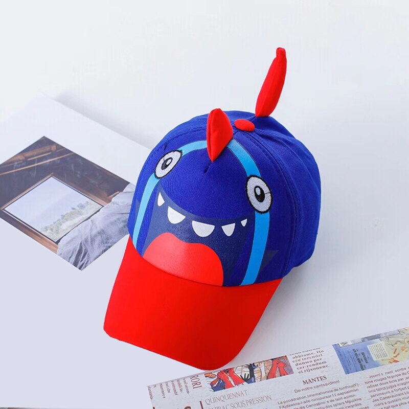 Primavera otoño bebé sombrero de dibujos animados dinosaurio bebé niños gorra de béisbol Casual al aire libre chica sombrero niños gorra de Snapback