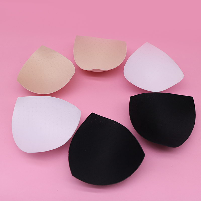 1 paar Schwamm Einsätze In Bh Gepolsterte für Badeanzug Brust Push-Up Füllen Büstenhalter Brust Patch Pads Frauen Dessous Zubehör