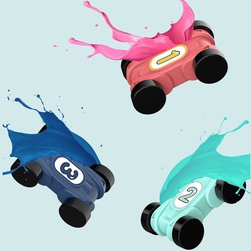 4-6 Layer Kinderkleding Auto Speelgoed Plastic Inertie Coaster Racing Auto Slide Track Auto Speelgoed Vroege Onderwijs Speelgoed kids