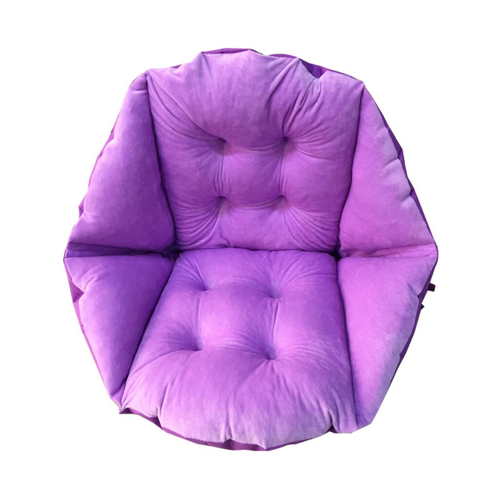 Semi-gesloten Een Zitkussen Stoelkussens Bureau Zitkussen Warm Comfort Zitkussen Pad Bureaustoel Zitkussens # R25: Purple 