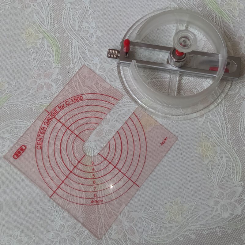 Cortador de círculos japonés de NTC-1500P, cuchillo de , herramienta de costura esencial, cortador de círculos s