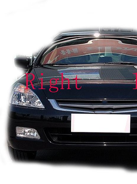 lampshade Headlight cover Lens glass lamp protection Accord headlight plastic protection Lens protection for Honda Accord 03-07: Right