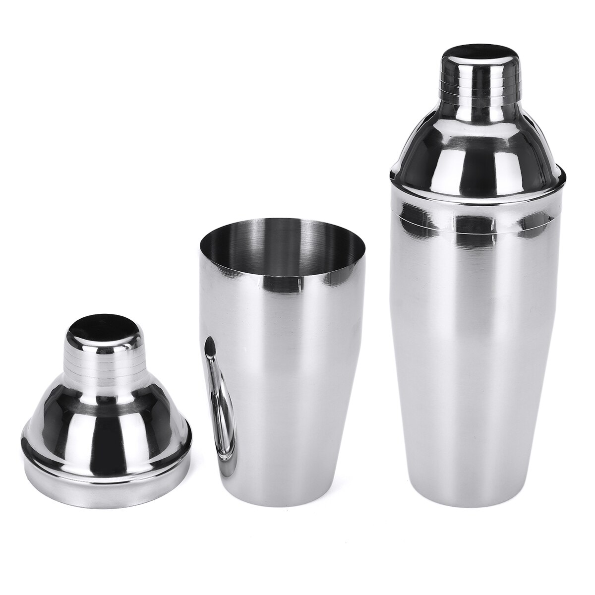 23Pcs/Set Cocktail Shaker Mixer Set Stainless Steel Drinks Strainer Bottle Opener Maker poon Measure Cup Bar Bartender Tool Kit